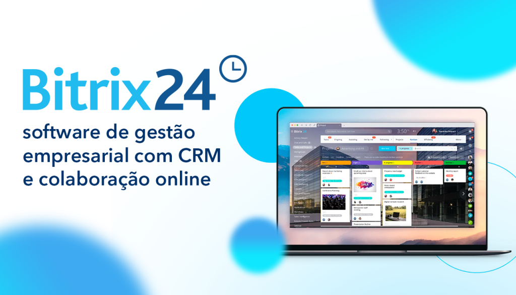 Bitrix24 software de gestão empresarial com CRM e colaboração online