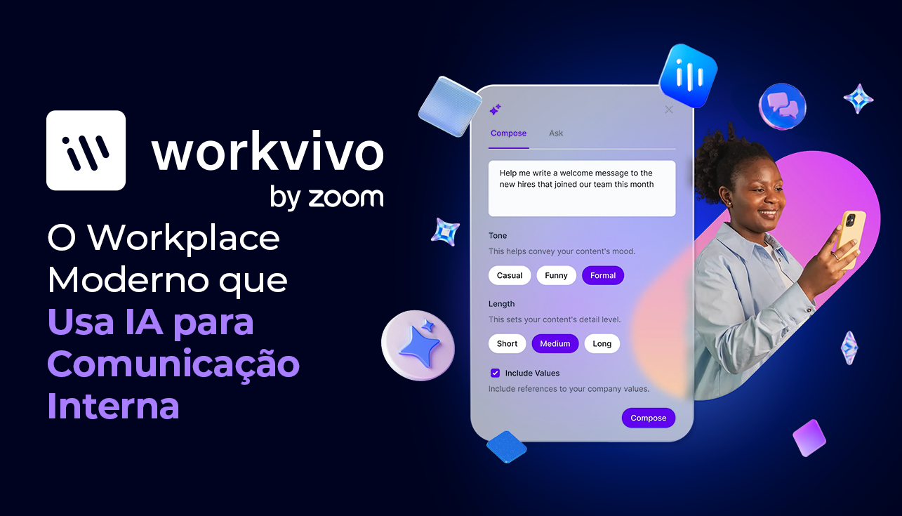 Do Hype à Estratégia Como o Workvivo e a IA Estão Redefinindo a Comunicação Interna